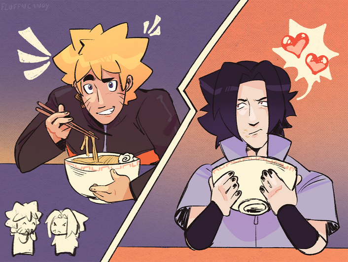 Commission for @Anontally. November 2025. Naruto Fanart. Created in Procreate.