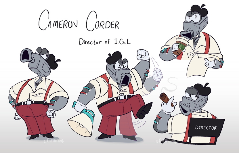 "Cameron Corder" November 2026. Original Work. Created in Procreate.